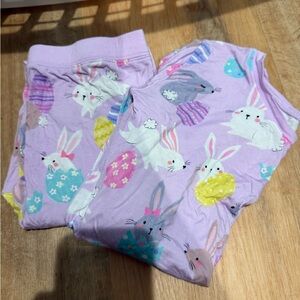 Little Sleepies Purple Bunny Pajamas
